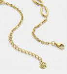 Ellipse Link Chain in Gold - Ash & Harry