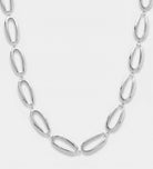 Ellipse Link Chain in Silver - Ash & Harry