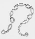 Fluid Pebble Bracelet in Silver - Ash & Harry
