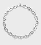 Gateway Chain Necklace in Silver - Ash & Harry