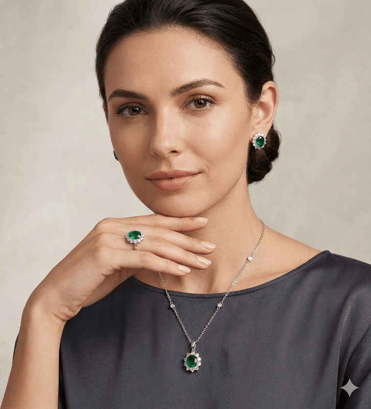 Majestic Emerald Full Set - 3 Items