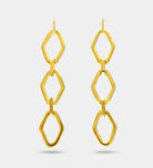Geo Drop Earrings in Gold - Ash & Harry