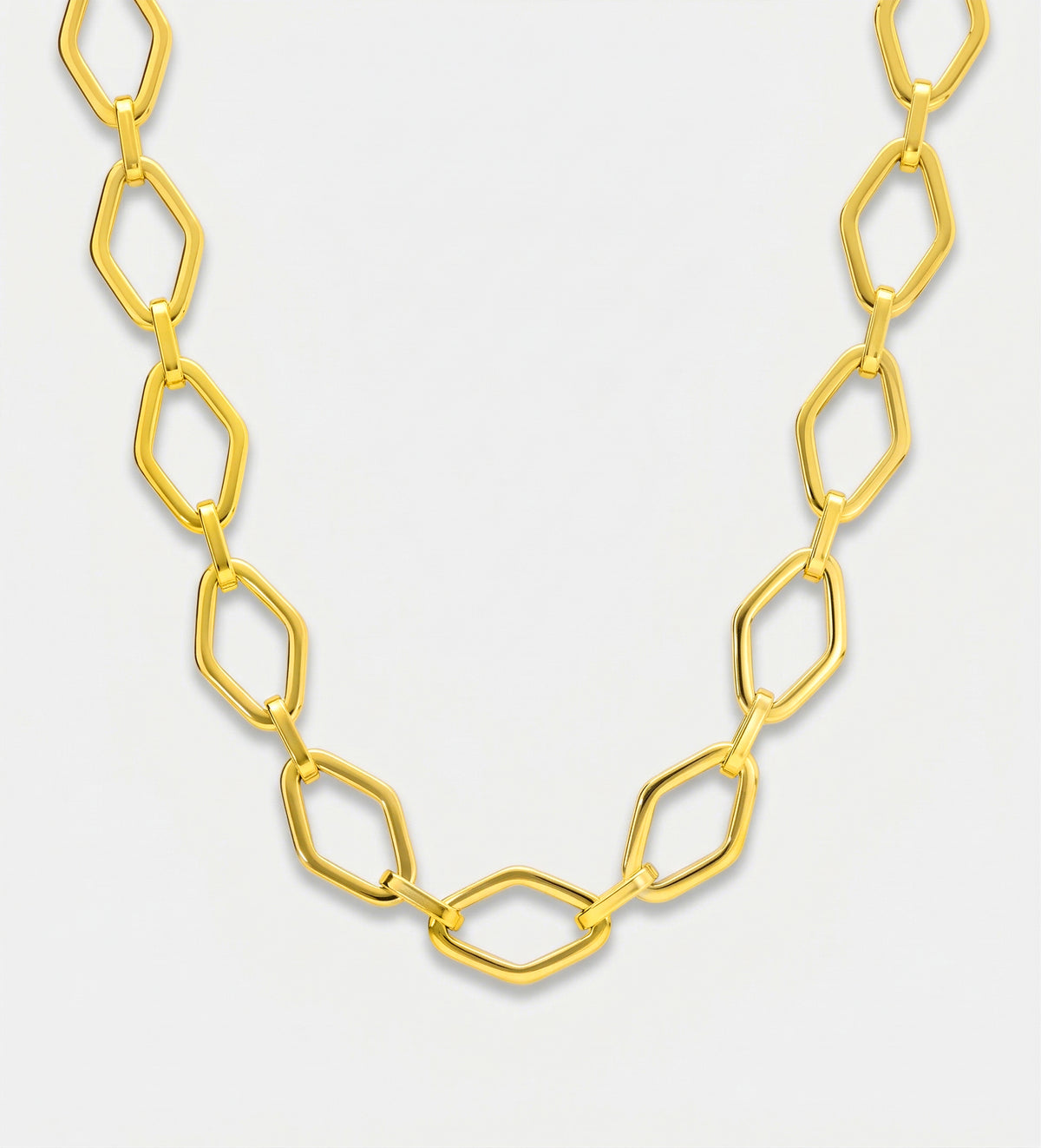 Geo Toggle Necklace in Gold - Ash & Harry