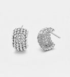 Glitter Dome Studs With High Quality Simulated Diamonds - Ash & Harry