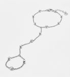 Silver Orb Hand Chain - Ash & Harry
