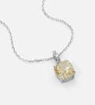 Golden Regent Cushion Cut Pendant
