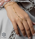 Golden Orb Hand Chain - Ash & Harry
