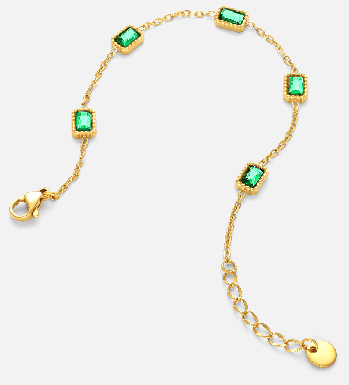 Irish Emerald Bracelet - Ash & Harry