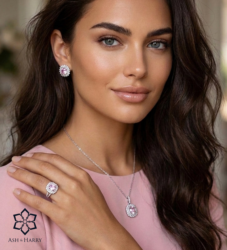 La Rosélle Crown Full Set in Silver - 3 Items