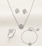 Lucky Clover Full Set in Silver - 4 Items - Ash & Harry