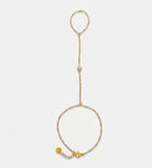 Lumi Dot Hand Chain Gold With High Quality Simulated Diamonds - Ash & Harry