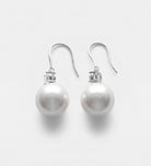 Luminous Pearl Drops With Pearl and High Quality Simulated Diamonds - Ash & Harry