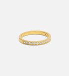Half Infinity Band in Gold