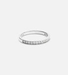 Half Infinity Band in Silver
