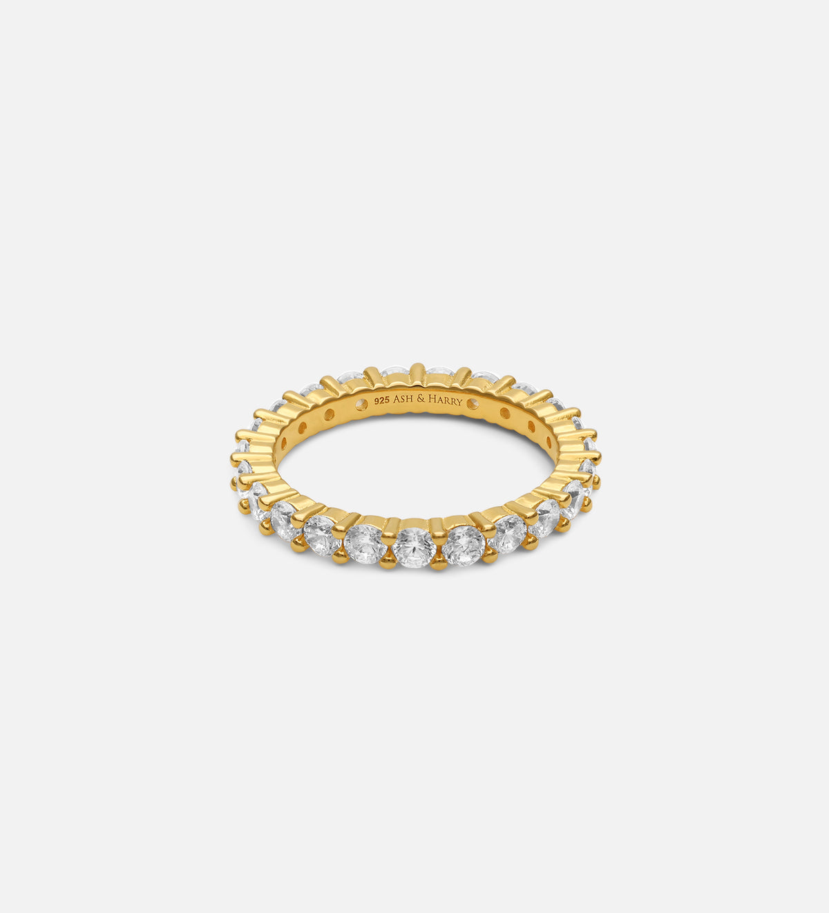 Infinity Band in 18k Gold Plating on 925 Silver - Ash & Harry