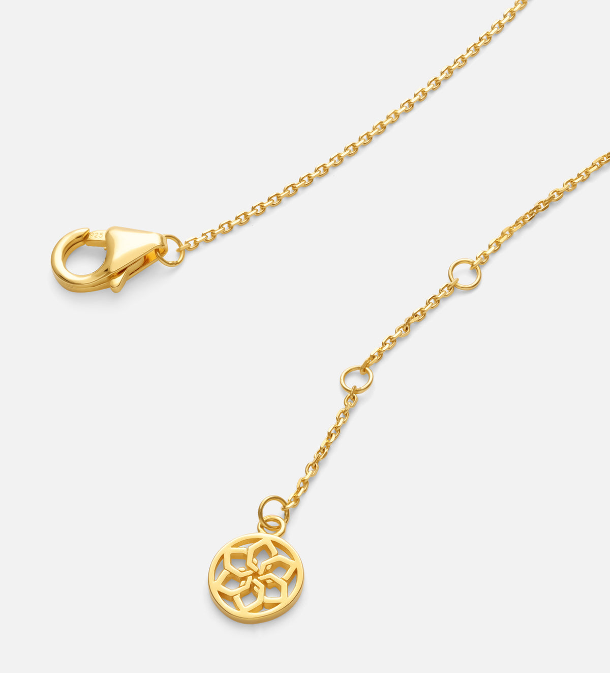 Pearl Pendant Necklace in 18k Gold Plating on 925 Silver - Ash & Harry