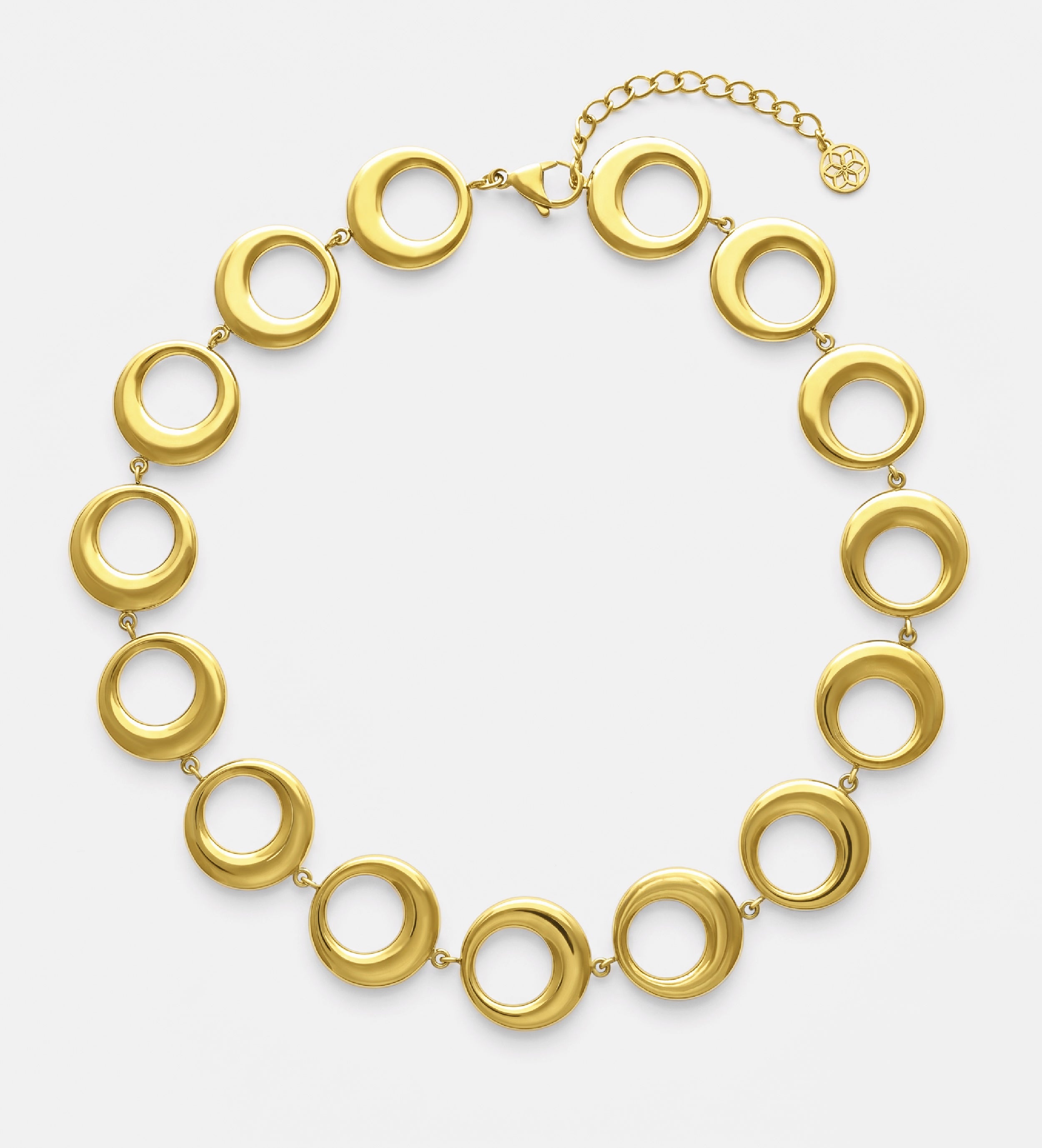 Orbit Energy Necklace in Gold - Ash & Harry