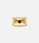 Orbit Obsidian Ring