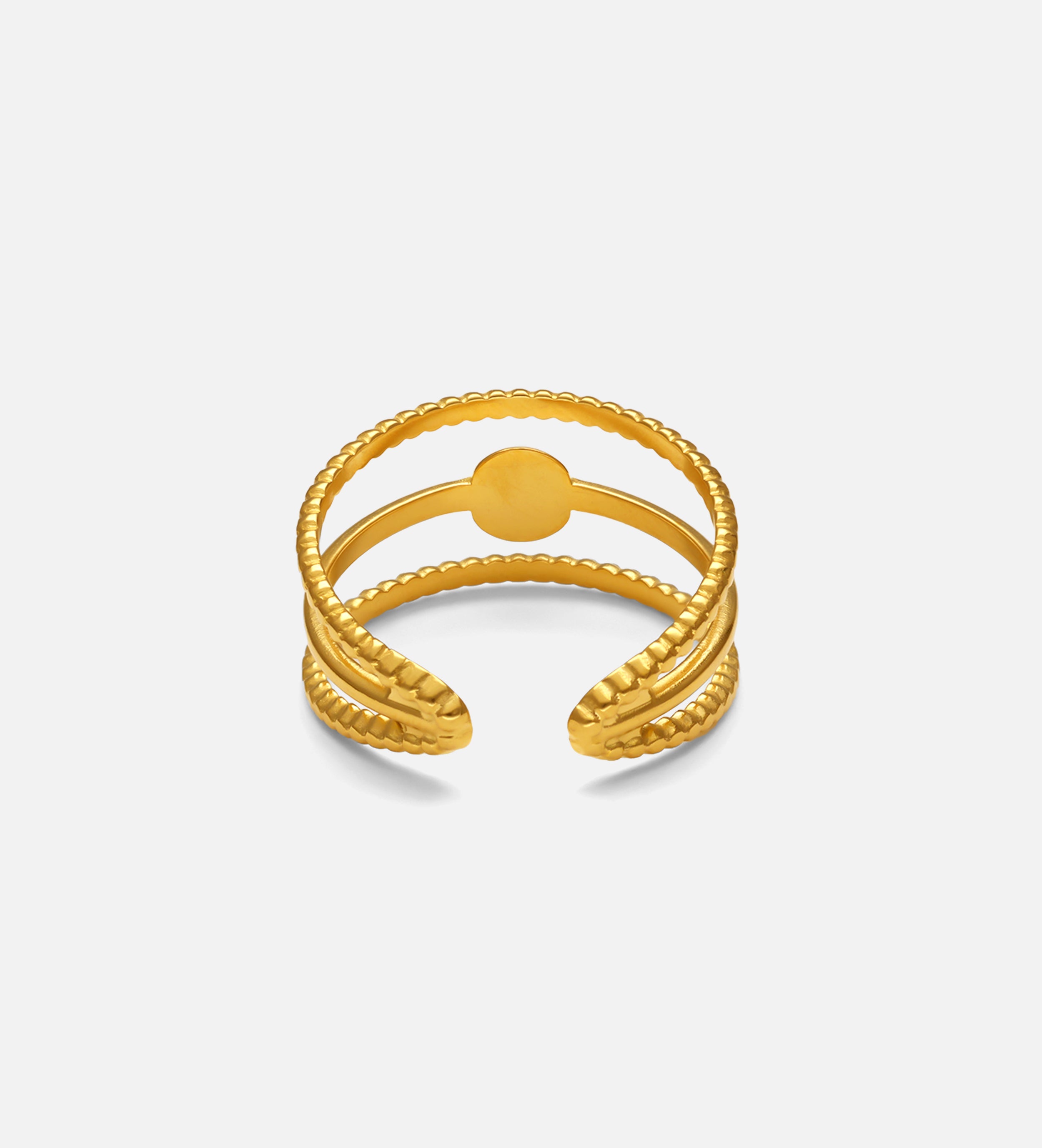 Orbit Obsidian Ring