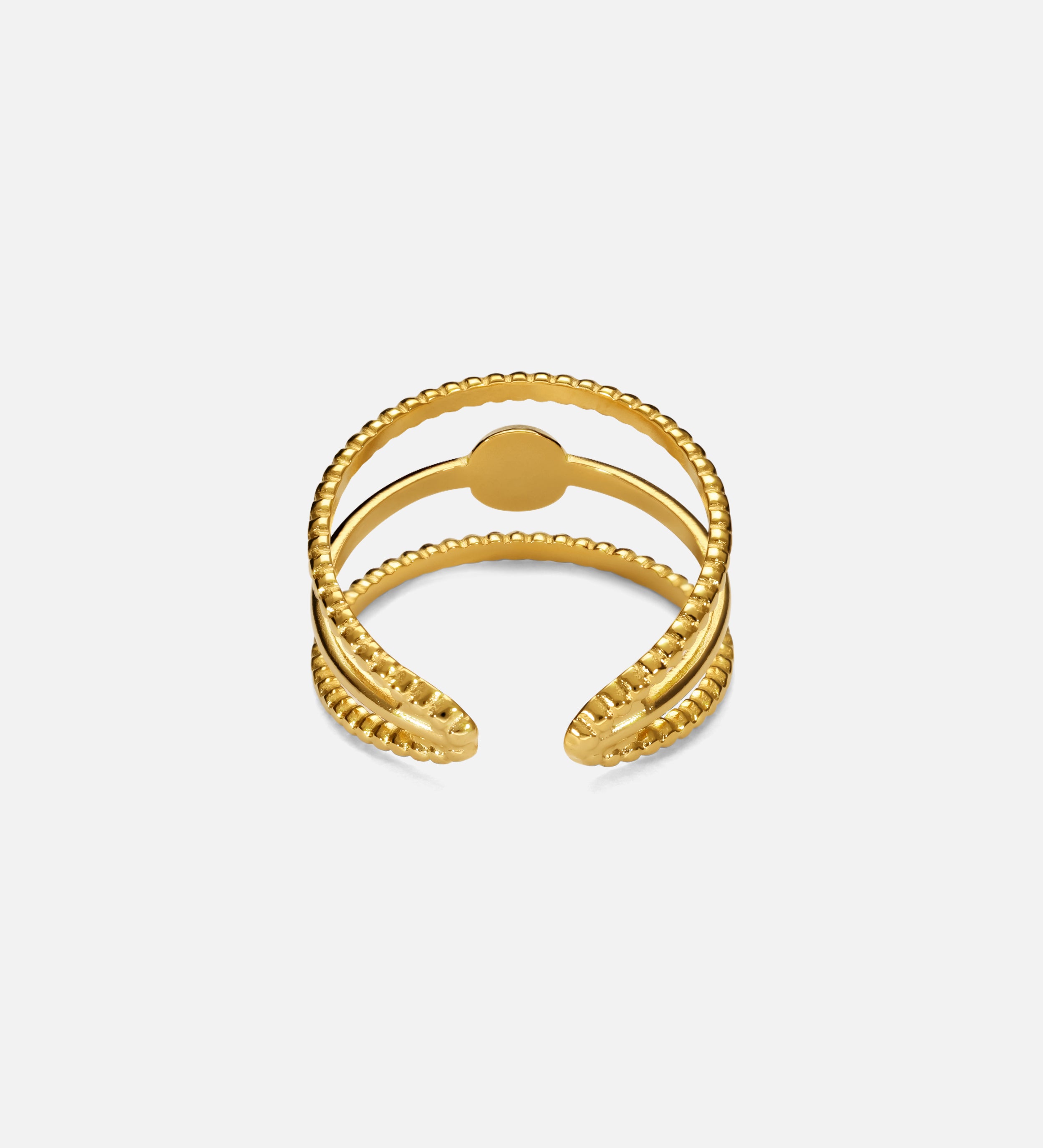 Orbit Tiger Eye Ring