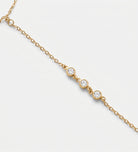 Orion Starline Hand Chain in Gold With High Quality Simulated Diamonds - Ash & Harry