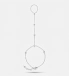 Rania Hand Chain in Silver - Ash & Harry