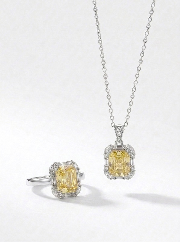 Sunset Halo Full Set in Silver - 2 Items