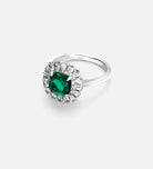 Timeless Emerald Garland Ring