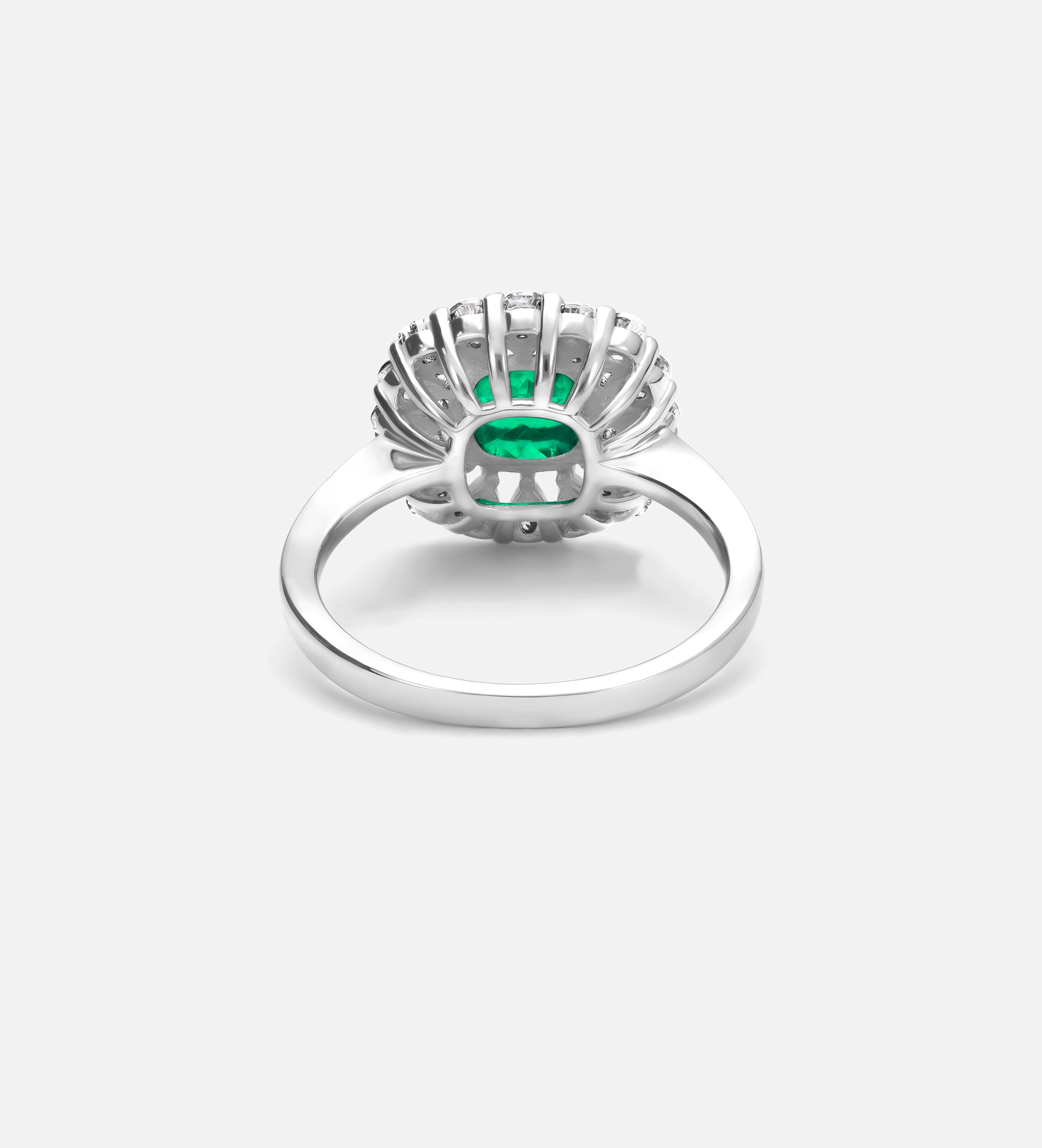 Timeless Emerald Garland Ring