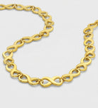Twistfinity Necklace in Gold - Ash & Harry