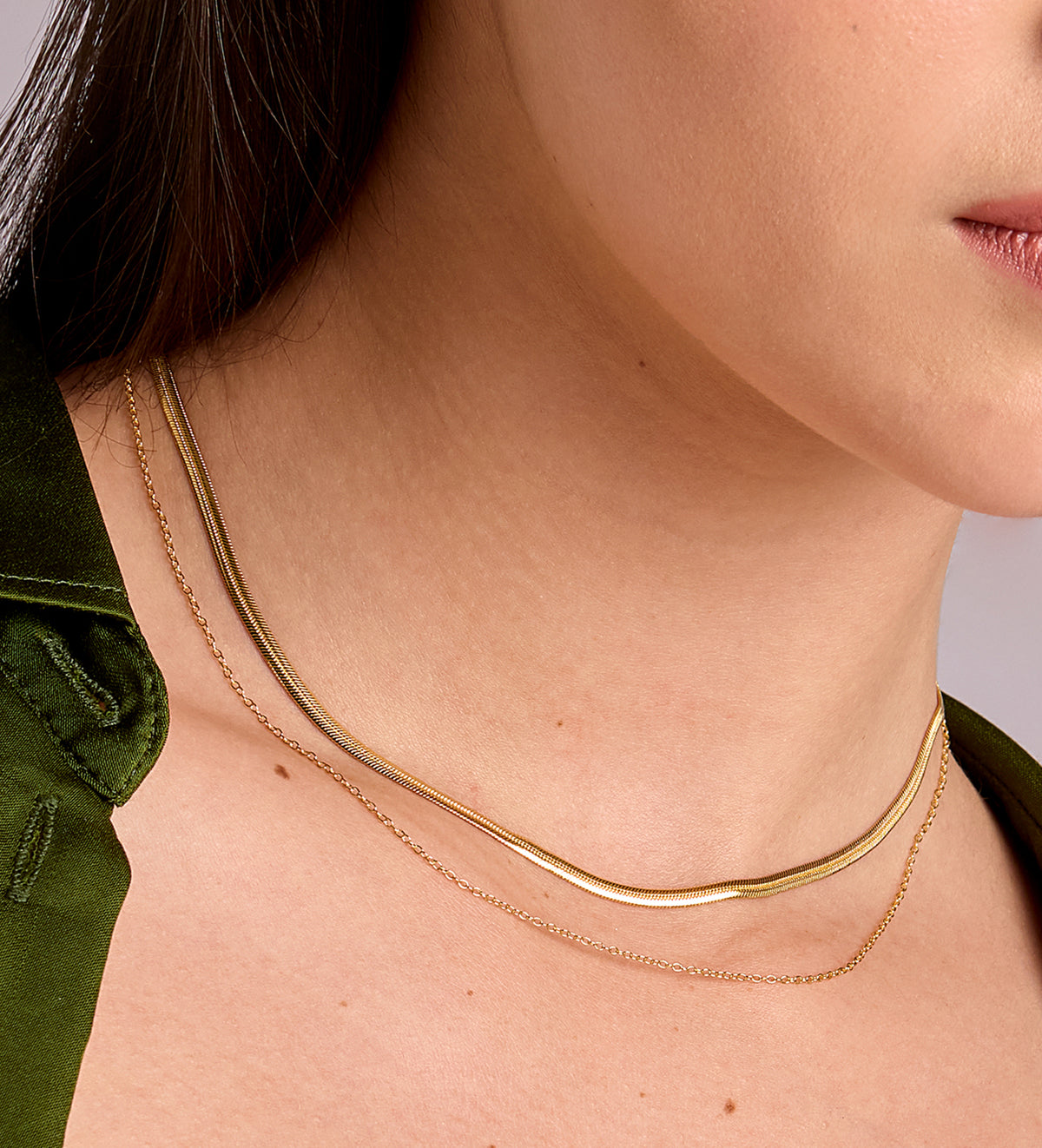 Chain Necklace in 18k Gold Plating on 925 Silver - Ash & Harry