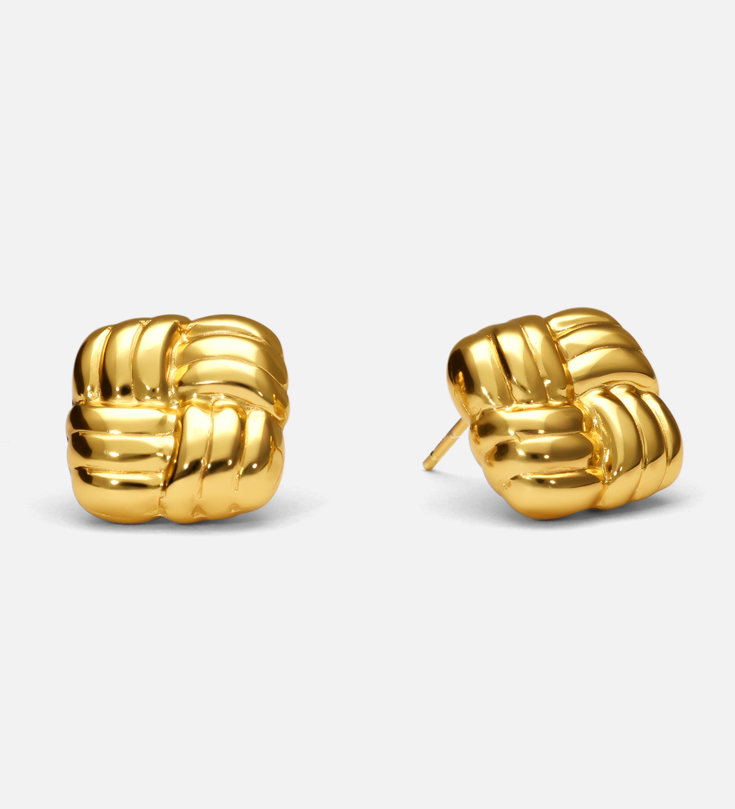 Woven Knot Studs