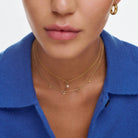 Initial Necklace - 18K Gold Vermeil