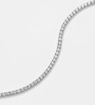 Tennis Bracelet in Rhodium Plating on 925 Silver - 2mm - Ash & Harry